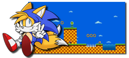 Raposa do Jogo Mega Drive Sonic