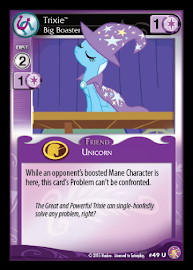 My Little Pony Trixie, Big Broaster Absolute Discord CCG Card