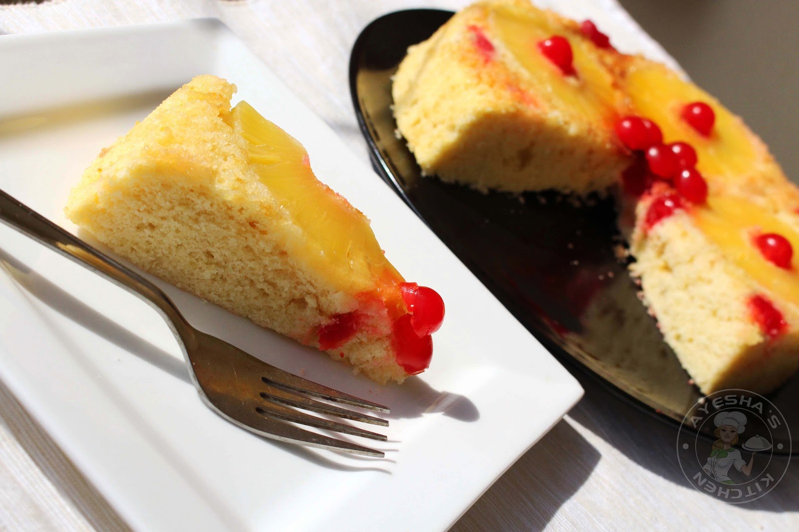 PINEAPPLE UPSIDE DOWN - TOP BAKING / WITHOUT OVEN