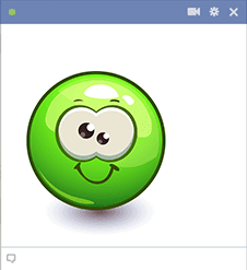 Goofy Green Smiley