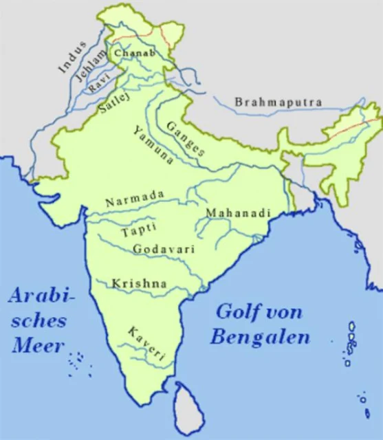 rivers in India