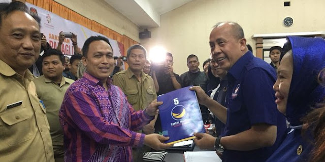 KPU Jabar kembalikan berkas caleg Nasdem, Begini Alasannya Syarat pendaftaran tak lengkap, KPU Jabar kembalikan berkas caleg Nasdem