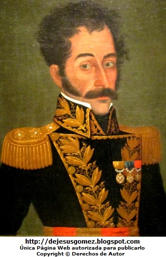 Retrato de Simón Bolivar Retrato de Simón Bolivar del Museo de Arte de Lima. Foto de Simón Bolivar tomada por Jesus Gómez