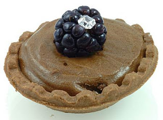 Chocolate Dessert With Diamond Chocolate Dessert With Diamond
