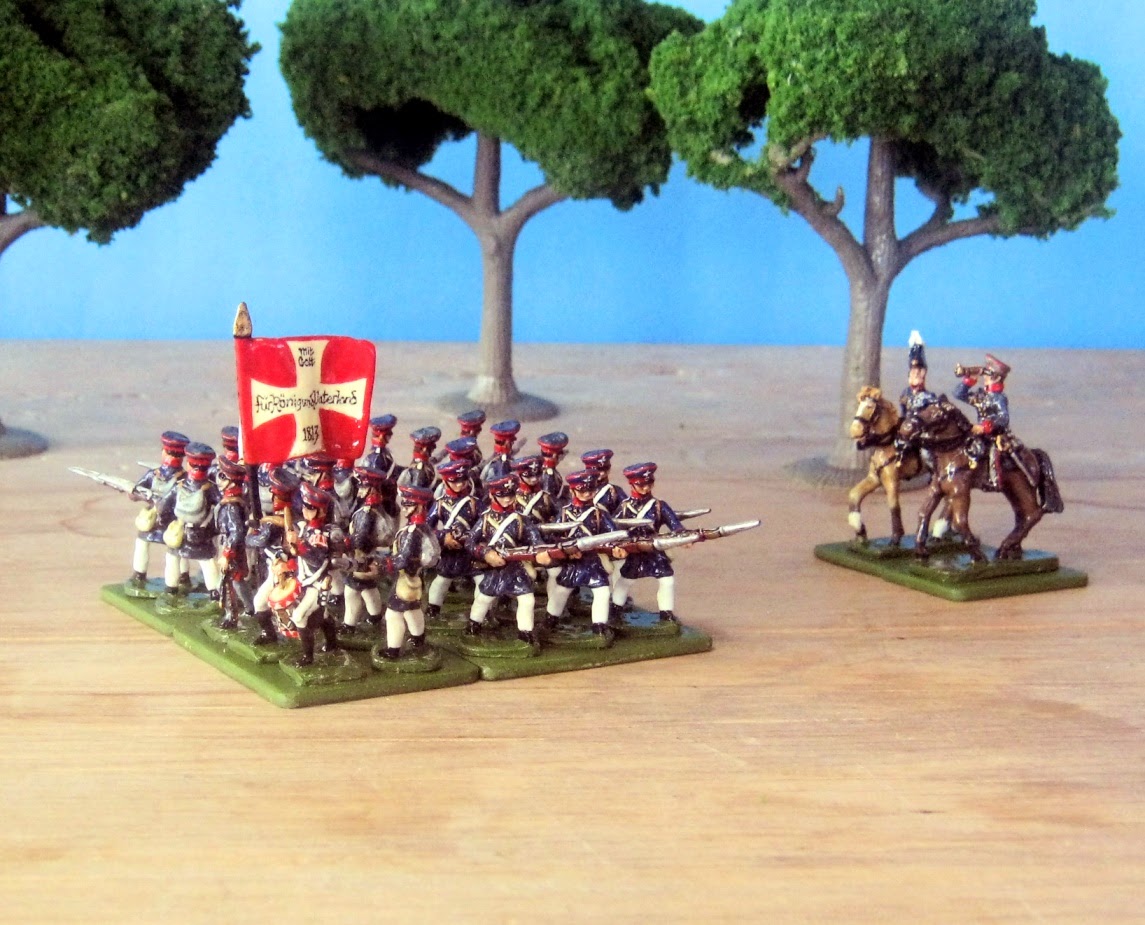 Hinton Hunt Prussian Landwehr Infanry Charging Hinton Hunt Prussian Landwehr Infanry Charging