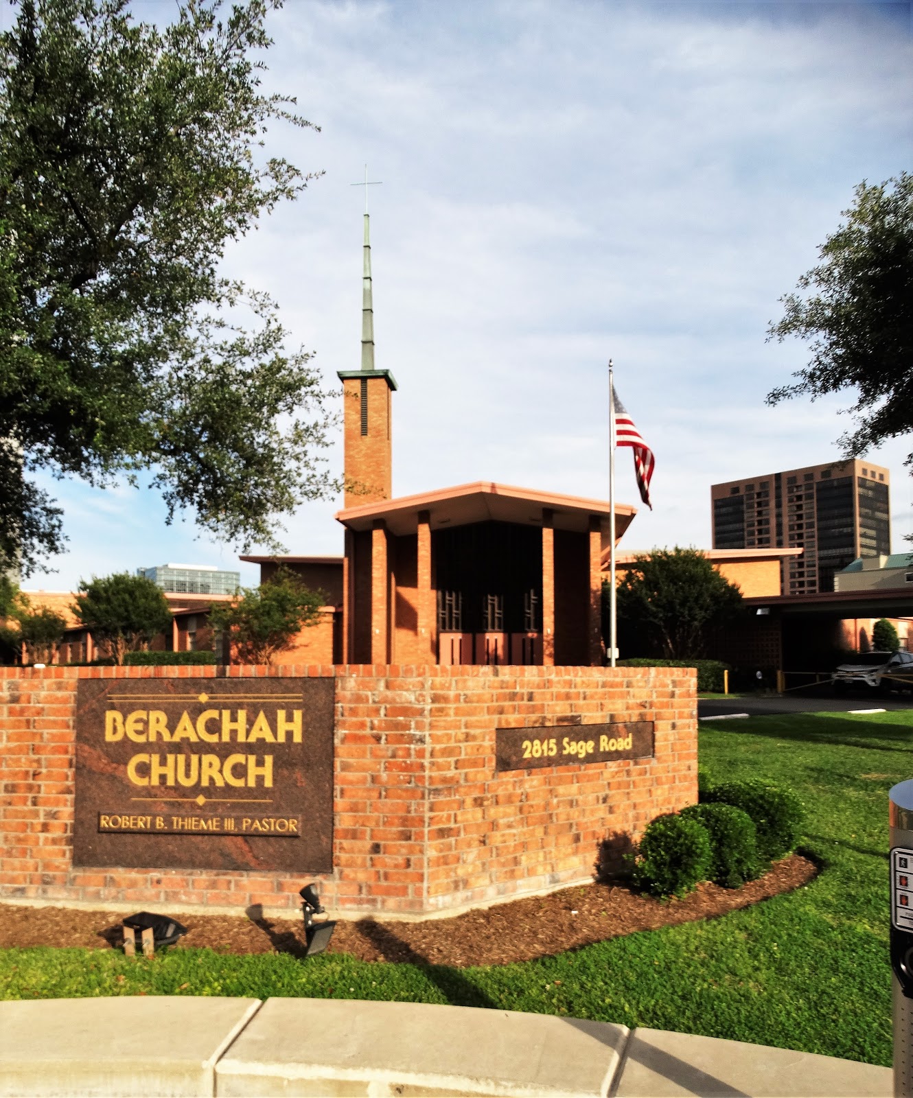 Houston in Pics Berachah Church on corner of Sage and W. Alabama at Th