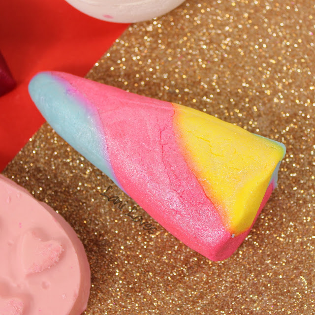 LUSH Valentines Day 2016 - Unicorn Horn Bubble Bar Review