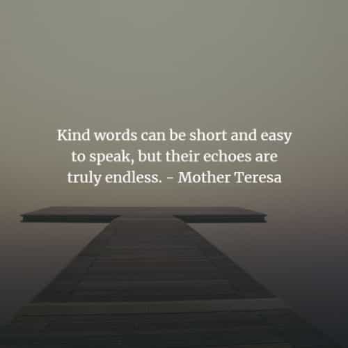 71 Famous quotes and sayings by Mother Teresa