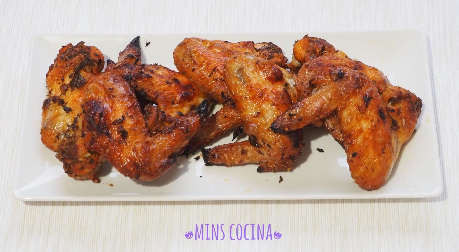 Mins Cocina: Alitas de pollo adobadas al horno