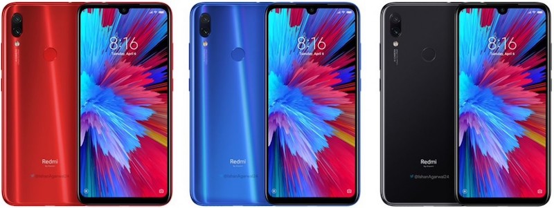 Leaked Xiaomi Redmi Note 7 Pro renders Leaked Xiaomi Redmi Note 7 Pro renders