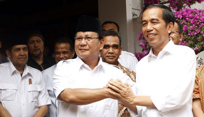 Temui Jokowi, Prabowo Sepakat Jaga KPK dan Polri