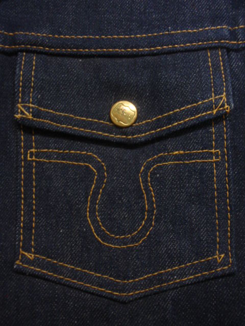 LITTLE REATA: 1960's BIG SMITH Snap Button Denim Jacket
