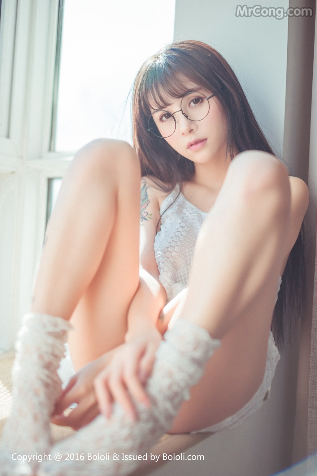 BoLoli 2017-04-01 Vol.040: Model Xia Mei Jiang (夏 美 酱) (88 photos) photo 4-19
