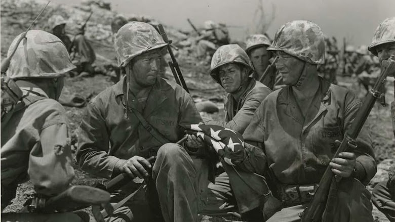 Iwo Jima, deserto di fuoco 1949 vedere