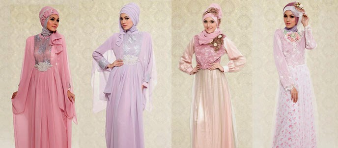 baju pesta muslimah