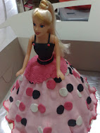 Barbie with fondant