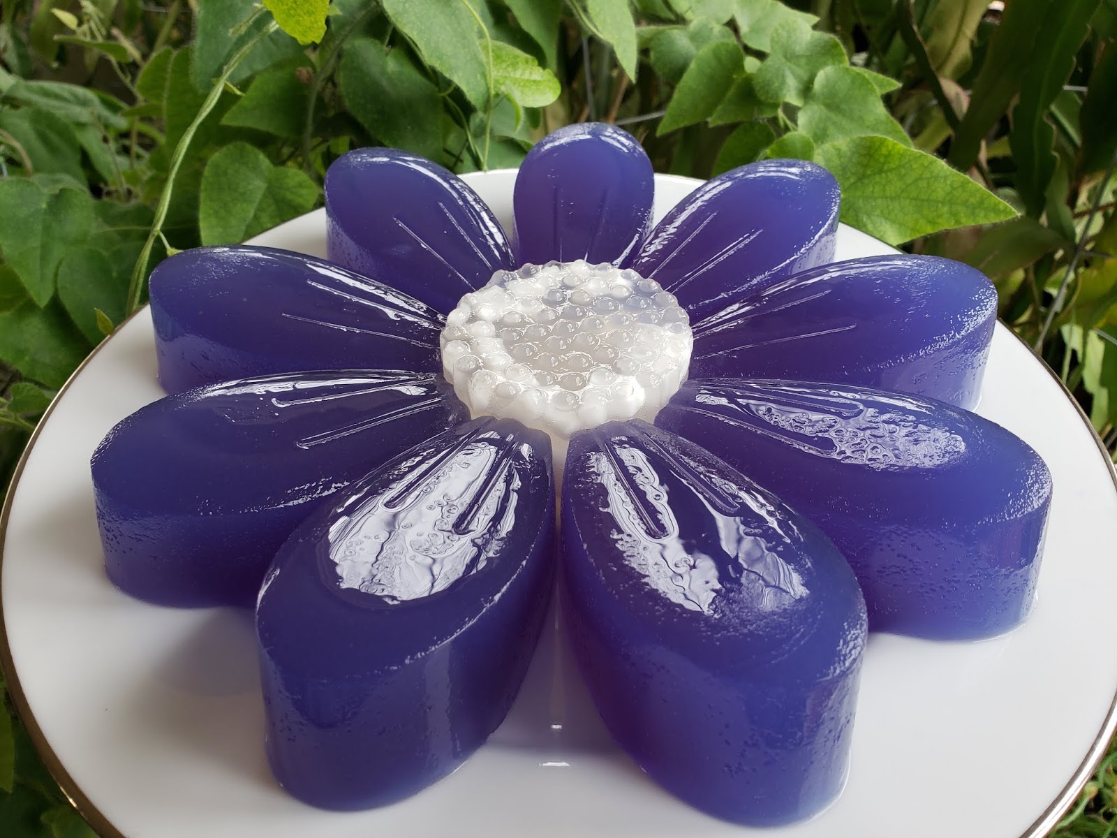 Kristy's Corner Butterfly Pea Coconut Water Konnyaku Jelly