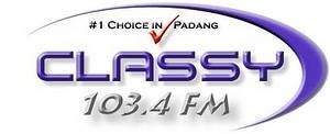 Radio Classy 103.4 FM Padang Streaming Radio Classy 103.4 FM Padang