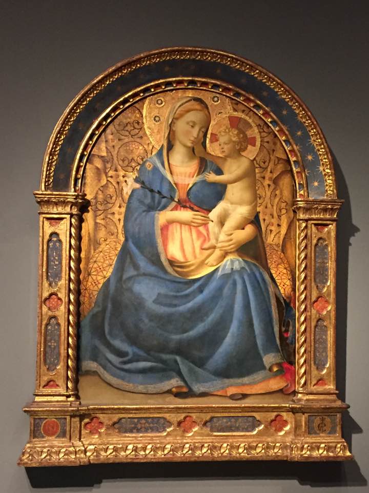 Plastic Bag: 'The Madonna of Humility' by Fra Angelico at the ...
