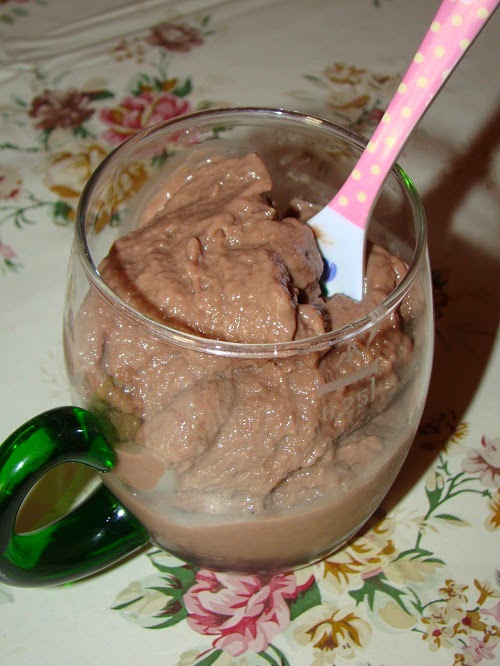 Inghetata dukan cu lapte si cacao