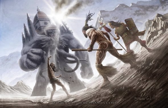 Fantasia e ficção científica nas fantásticas ilustrações de Claudio Bergamin Claudio Bergamin deviantart ilustrações photoshop ficção científica fantasia