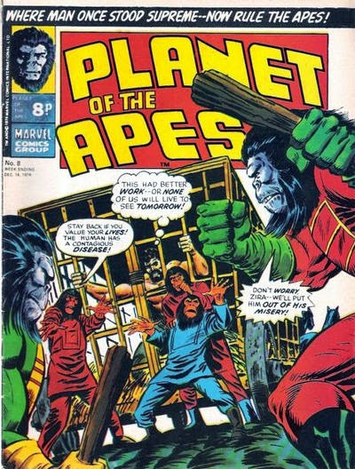Marvel UK, Planet of the Apes #8