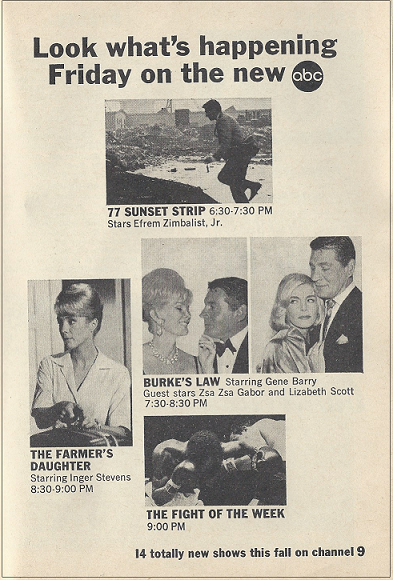 It's About TV: This week in TV Guide: September 28, 1963