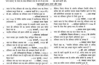 Indian Polity - Last Year Questions in Various SSC Exam