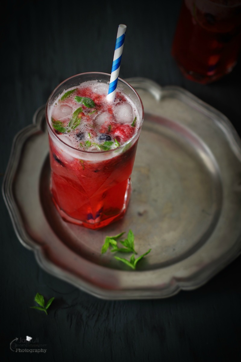 Virgin Mixed Berry Caipirinha Jagruti's Cooking Odyssey