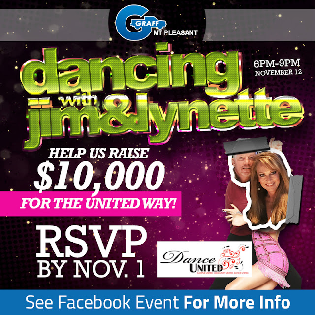 Join Graff Mt.Pleasant for Dancing with Jim and Lynette! 