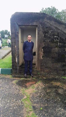 d Sen. Ben Bruce visits the 'badly maintained' National War Museum in Abia