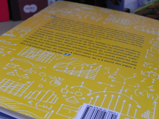 Contracapa do livro Os Segredos Matemáticos dos Simpsons
