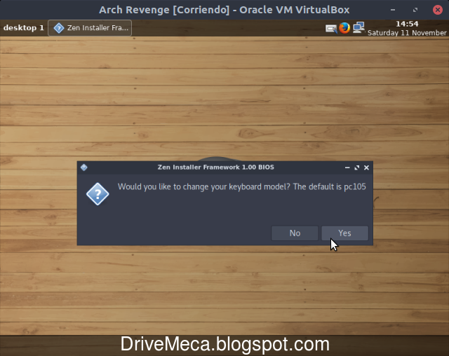 Cambiamos la distribucion de teclado Cambiamos la distribucion de teclado