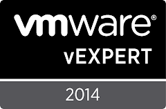 VMware vEXPERT 2014