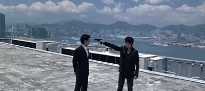 Resultado de imagen de infernal affairs gif