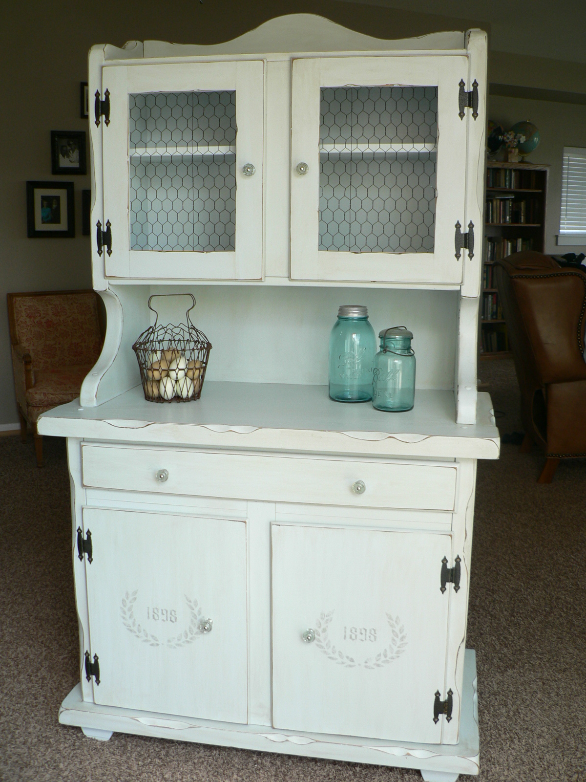 For the Love of it French Country Hutch Redo