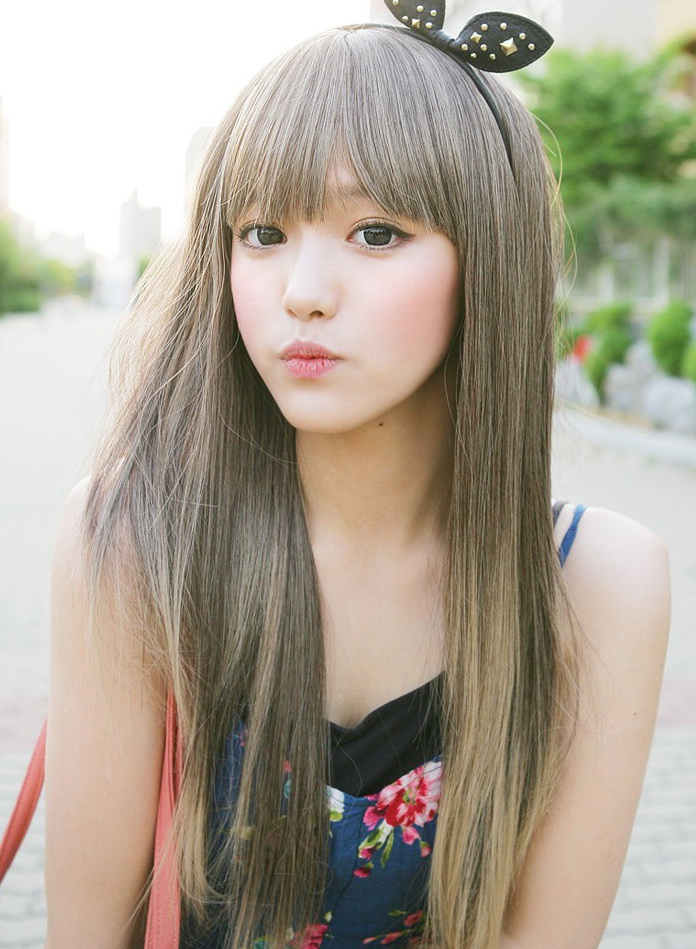 New Hairstyle Hairpunk Fashions Harajuku Asian Girls Long Hairstyle