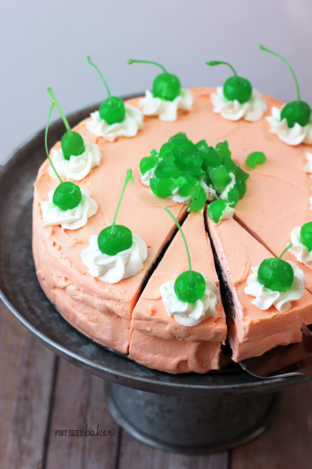 Cherry Ice Cream Chocolate Mousse Cake 2 Everyone is going to love this Cherry Ice Cream and Chocolate Mousse Cake.