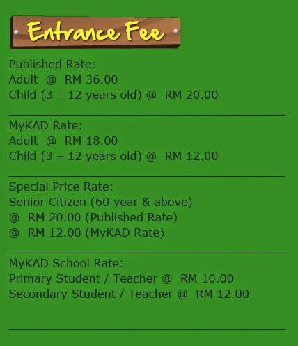 Harga Tiket ke Bird Paradise Langkawi Harga Tiket ke Bird Paradise Langkawi