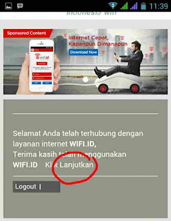Cara Menggunakan Voucher Wifi id di Hp Android Cara Menggunakan Voucher Wifi id di Hp Android