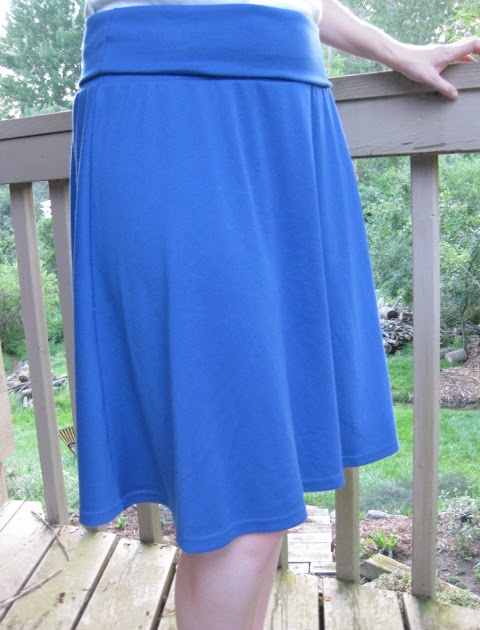 Dawntastic: Knit Skirt - Kwik Sew 3513