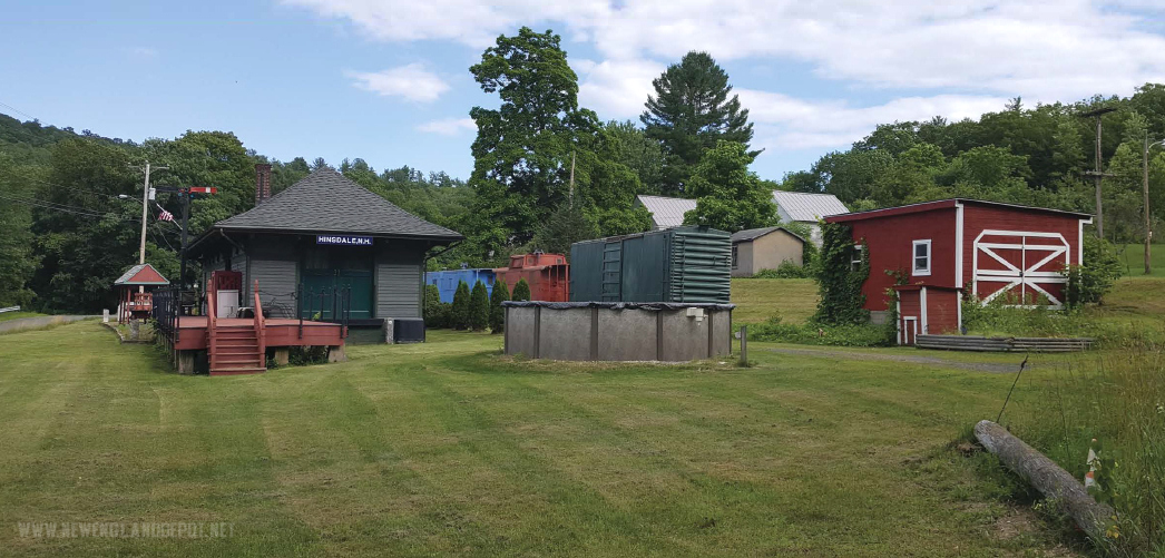 New England Depot Boston & Maine Hinsdale NH Railroad Station FOR SALE!