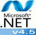 Microsoft Dot NET Framework 4.5 Microsoft Dot NET Framework 4.5 logo, icon
