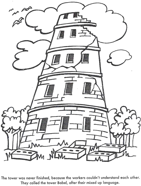 Sekolah Minggu Ceria: Menara Babel