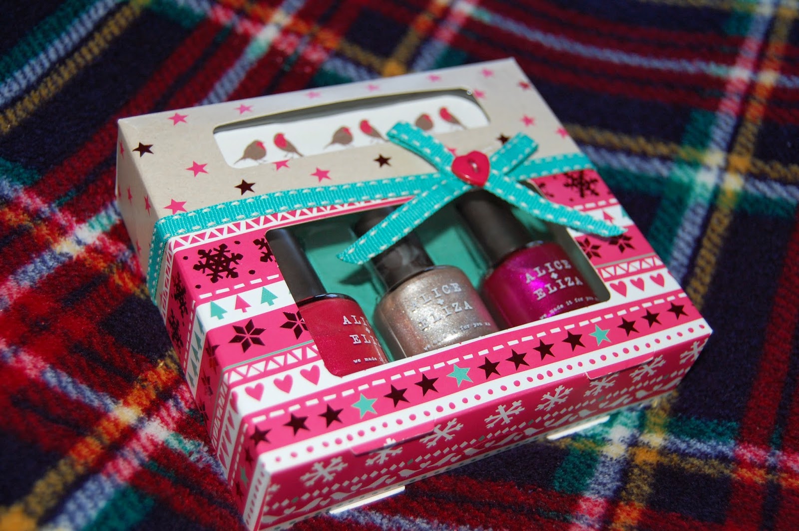 Beauty Box Marks and Spencer Alice and Eliza Christmas Nail Polish