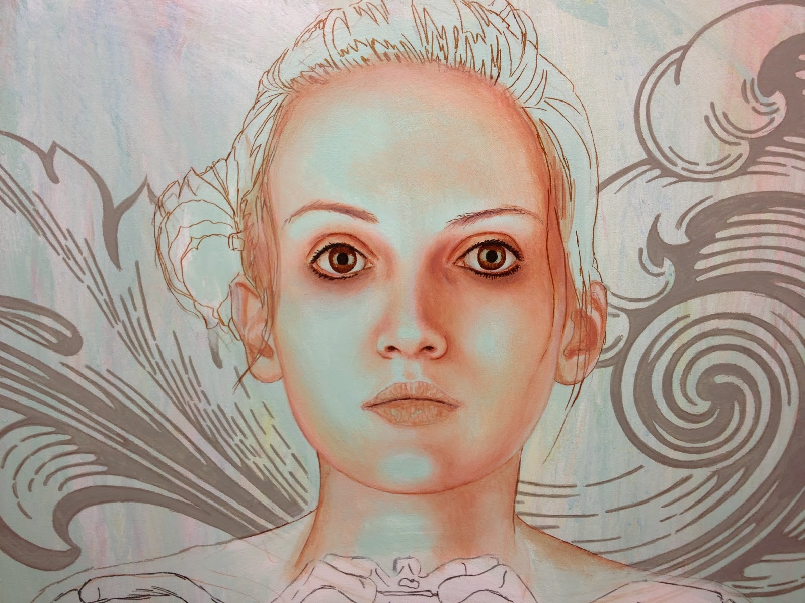 Creating face. Creating face
