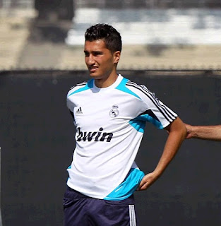 Nuri Sahin training with Real Madrid