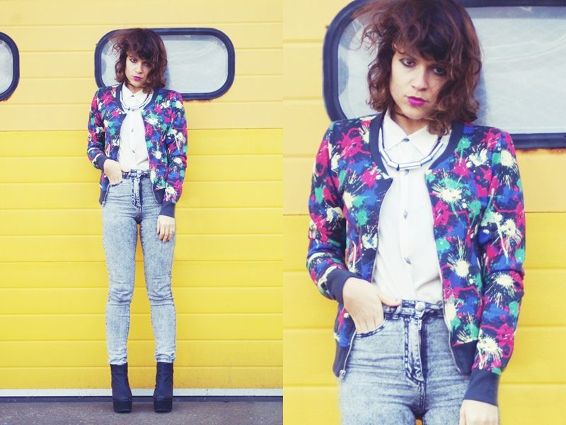 Jackson Pollock Jacket | Style Marmalade| Creative project to support ...