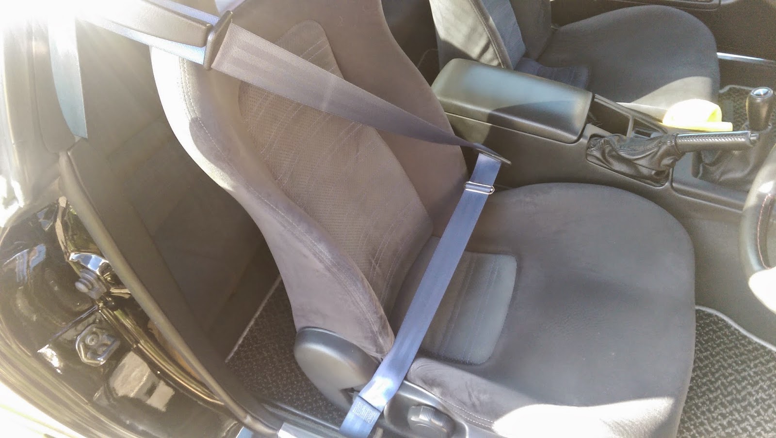Adventures in Motoring Seat Belt Replacement