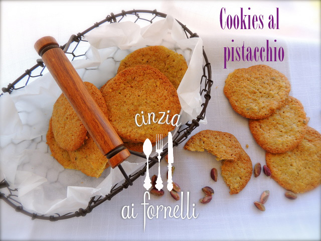 cookies al pistacchio 